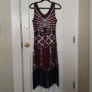 🌠 2 for $10 - Roaring 20s Sequined Flapper Dress